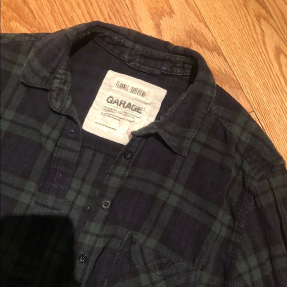 Garage Boyfriend Flannel (XS) - Picture 2 of 2